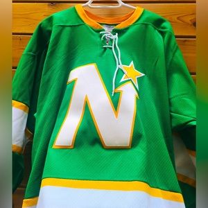 Officially licensed 1967 Minnesota North Stars Vintage NHL Hockey Jersey